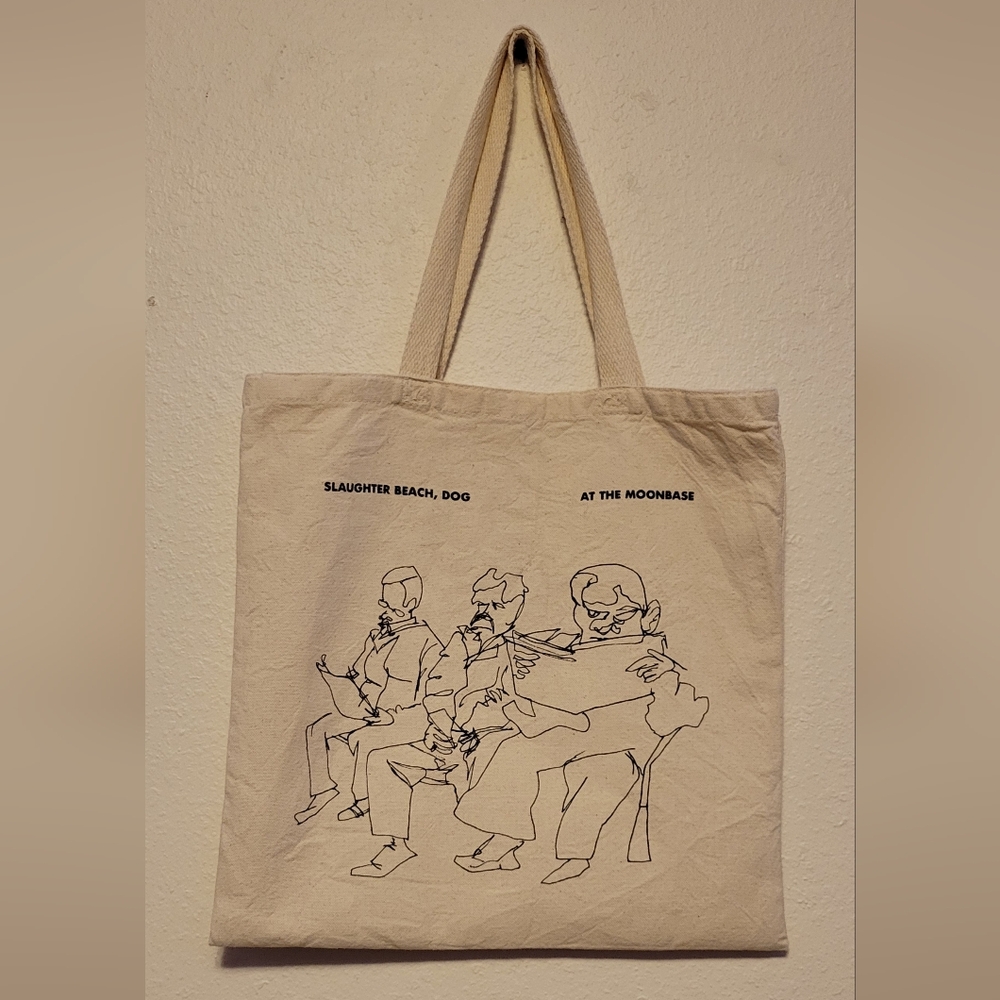Slaughter Beach  Dog Canvas Tote Bag